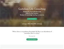 Tablet Screenshot of gustafsonconsulting.org